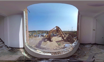 3D VR newsreel Dismantling Illegal Buildings